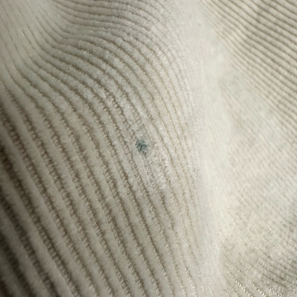 Velvet Heart Corduroy Shacket Shirt Jacket Women Size L Ivory Utility Pockets - Picture 13 of 13